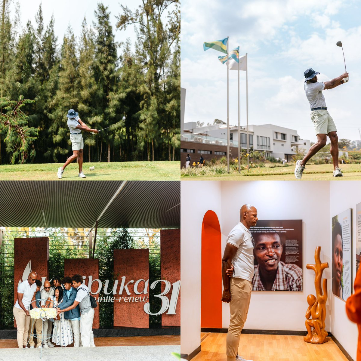 NBA_Africa's tweet image. Ray Allen’s Rwandan Experience
From the pristine fairways of Kigali Golf to the powerful moments at the Genocide Memorial and unforgettable gorilla trekking adventures, Ray Allen’s journey through 🇷🇼 was nothing short of remarkable. A true gem on the continent that delivered on…