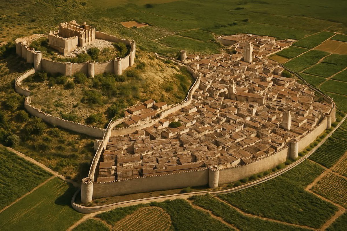 LlegendariVal's tweet image. La ciutat andalusina d&apos;Onda
Al-ˤUḏrῑ (ca. 1038) comenta que &quot;Unda&quot; fou una ciutat consolidada i amurallada a inicis del segle XI: “L’any 1015/16 es construí [la medina d’Onda] i se la dotà de mur, a fi de convertir-la en una ciutat important per als musulmans i preservar-la…