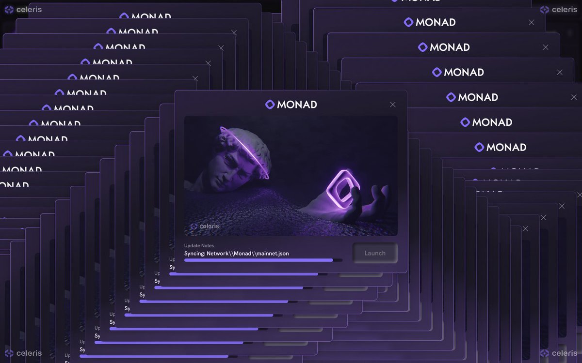 0xCeleris's tweet image. gmonad

woke up to (almost) mainnet