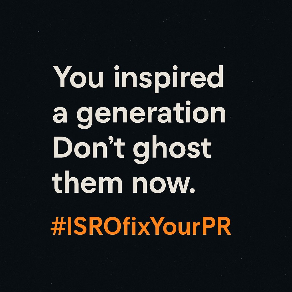 lca_tejas_'s tweet image. #ISROfixyourPR