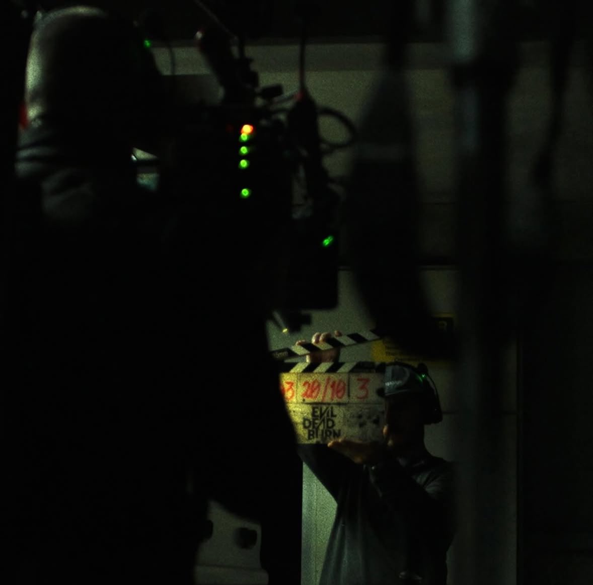 SamRaimiUpdates's tweet image. Sébastien Vanicek’s “EVIL DEAD BURN” is now shoooting.
DAY 1.
In theaters on July 24, 2026.