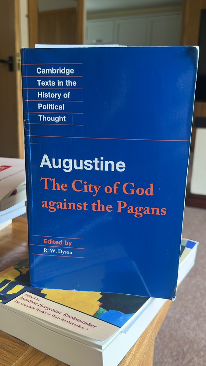 shayhow's tweet image. “ For the good make use of this world in order to enjoy God; but the evil, by contrast, wish to make use of God in order to enjoy this world…”
Augustine
City of God XV.7