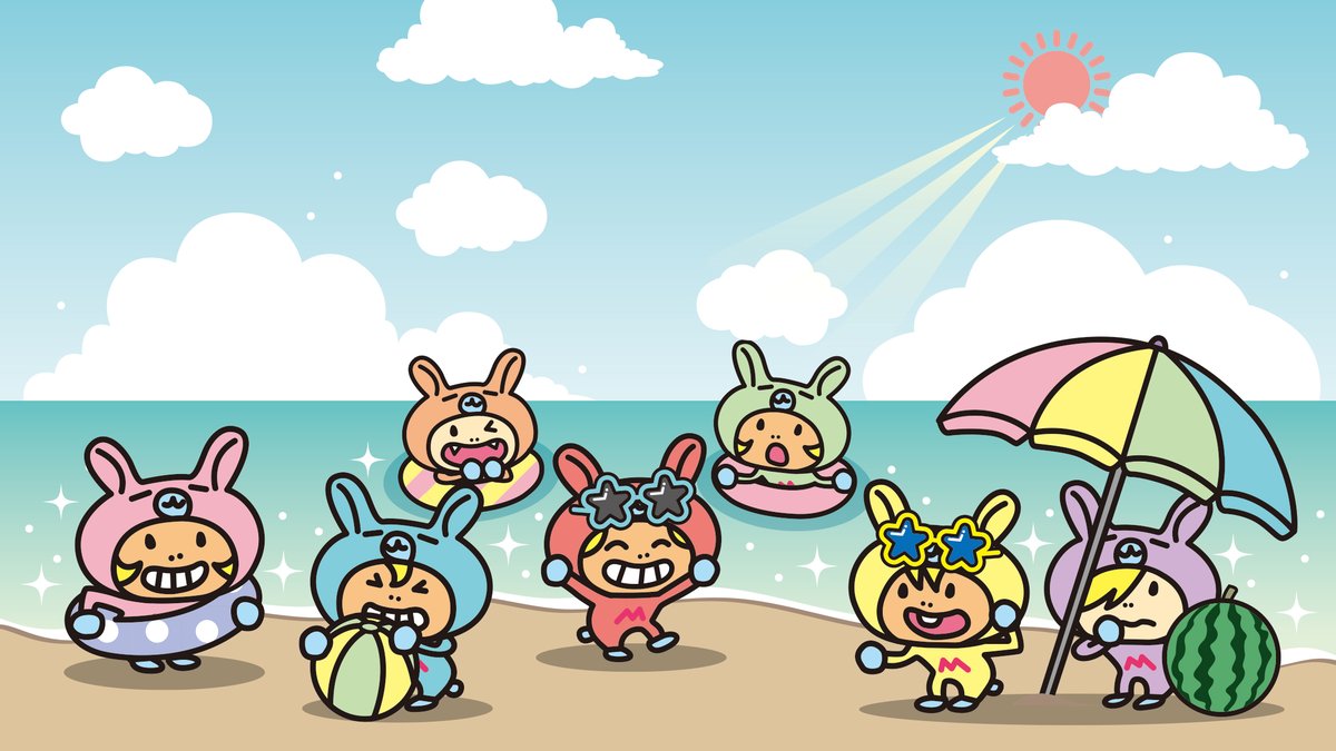 minimochan_dayo's tweet image. ミニモちゃんたちは夏満喫中だぴょん₍ᐢ⸝⸝&amp;gt;罒&amp;lt;⸝⸝ᐢ₎っ🍦
#ミニモちゃん