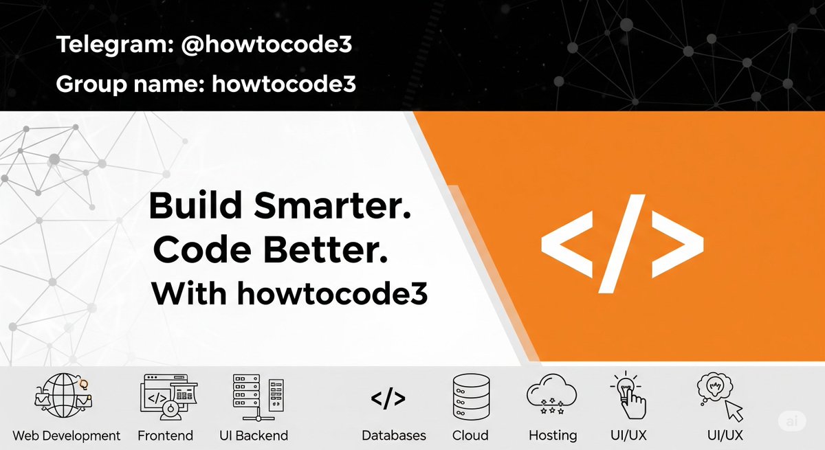 HowToCode3's tweet image. #WebDev