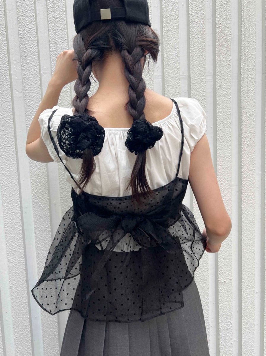 wc__official's tweet image. 後ろのリボンが可愛い🎀♡
流行りのドットシアーでレイヤードしてお洒落感アップ⋆౨ৎ゚⟡.・
新作アイテムはこちら⤵⤵⤵
zozo.jp/sp/shop/wego/g…