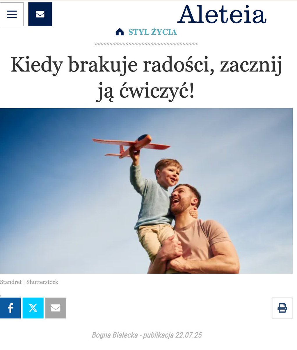 BiaBogna's tweet photo. Poza cyklem, dziś dodatkowy bonus. Nie wiem, jak wy, ale wczorajsza pogoda mnie dobiła. Musiałam pracować w środku miasta i jeszcze wyjść załatwić kilka rzeczy. Rezultat? Było mi gorąco, duszno, mało co udało się zrobić. Dzisiejsza pogoda bardziej sprzyja pracy, a przy okazji mam zamiar zastosować się do porad z własnego artykułu :)

🌱 Czujesz, że radość gdzieś Ci uciekła?
Można ją… wyćwiczyć! 💛 Tak jak mięśnie potrzebują regularnego treningu, tak samo nasza zdolność do cieszenia się życiem wymaga świadomej praktyki.

👉 W tym artykule pokazuję proste kroki, które pomogą Ci na nowo odkryć małe źródła szczęścia i stopniowo wypełnić nimi każdy dzień.. ✨

➡️ https://t.co/qq91D5m2Pv