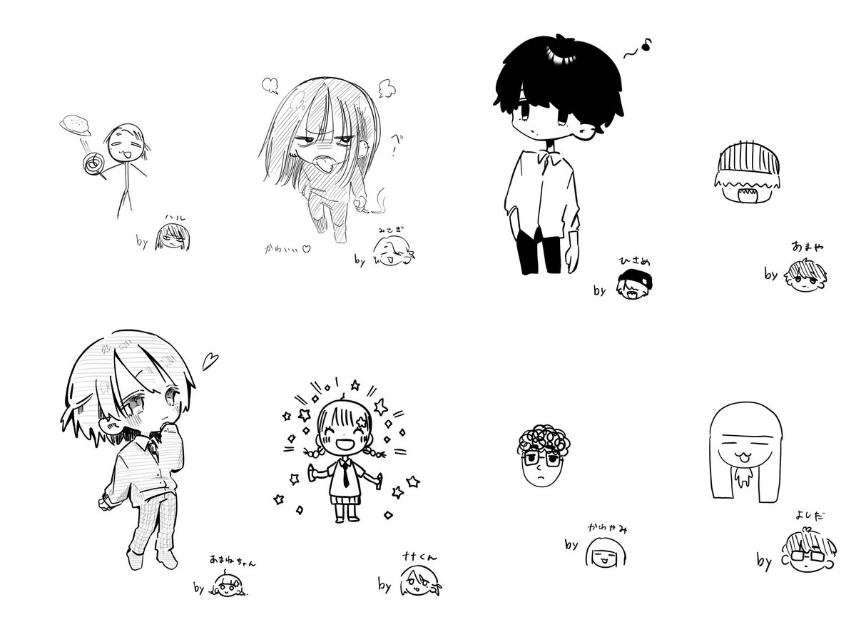 rsb0401's tweet image. 自創作の絵柄を考えるの会