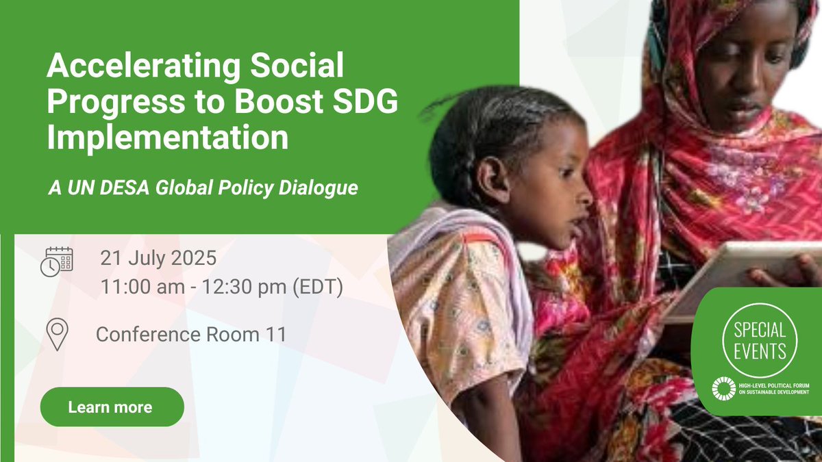 UNECE's tweet image. Investing in social #development underpins sustainable peace & resilient economies. @UNECE policy tools, esp. #PublicPrivatePartnerships, can help align public spending & private finance w/ inclusive objectives, empowering people & restoring social trust ~ @Tatiana_Molcean #HLPF