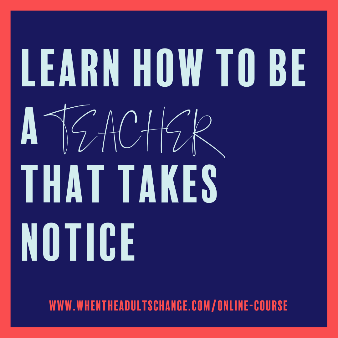 Always wanted to be that teacher? Start the next school year on the right track with one of our online courses: whentheadultschange.com/online-courses #EduTwitter