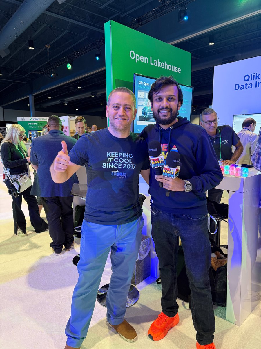 RavitJain's tweet image. Listen to The Ravit Show on Spotify for Creators open.spotify.com/episode/1EXZjb…
@orirafael1 @qlik @Qlik_UK