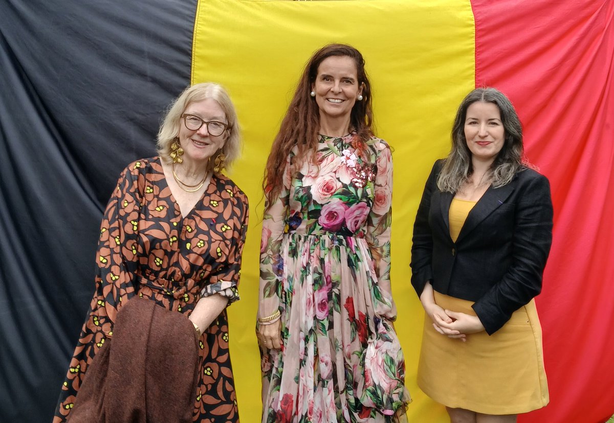 Alliance Française de Cork (@afcork) on Twitter photo Yesterday Alliance Française de Cork was represented by its President <a href="/ValerieDMcG/">Valérie David-McGonnell</a> & Vice President Pr Grace Neville at the #Belgium's National Day & Farewell party at the Belgian Residence in Dublin.
Our warmest wishes to H.E. <a href="/K2Vlierberge/">Karen van Vlierberge -K2V</a> for her future role in Brussels. Yesterday Alliance Française de Cork was represented by its President <a href="/ValerieDMcG/">Valérie David-McGonnell</a> & Vice President Pr Grace Neville at the #Belgium's National Day & Farewell party at the Belgian Residence in Dublin.
Our warmest wishes to H.E. <a href="/K2Vlierberge/">Karen van Vlierberge -K2V</a> for her future role in Brussels.