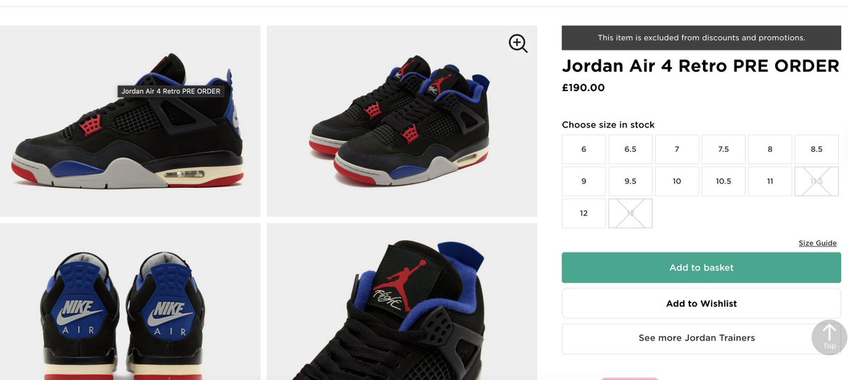 thesolerestocks's tweet image. #ad The Jordan 4 Rare Air is LIVE for Pre Order at JD...BE FAST!
Link > c.thesolesupplier.co.uk/yekaijj