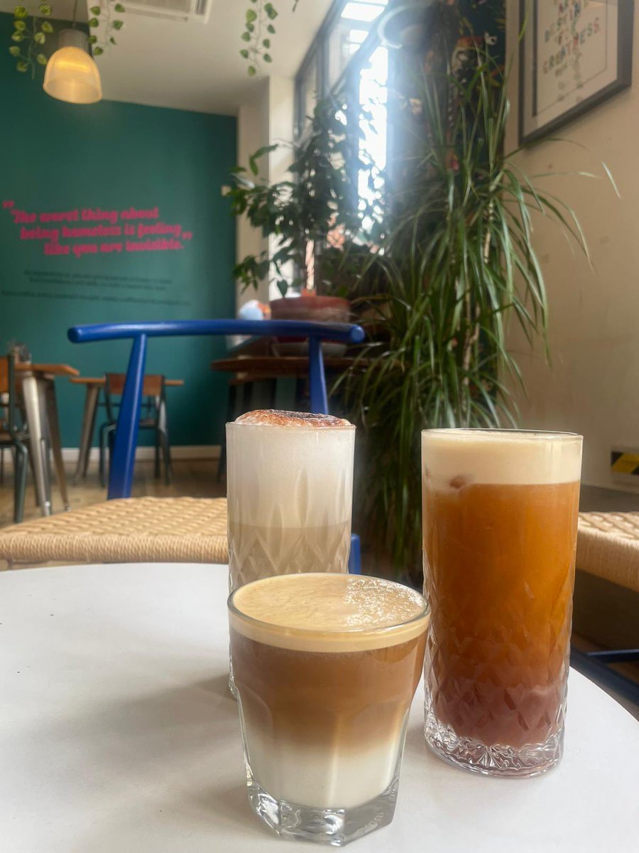 PCPCoffee's tweet image. Good morning!
It's another warm day, so we have added a few new iced drinks to the menu.