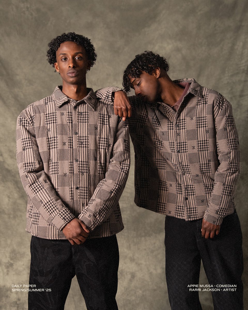 Brothers <a href="/appiemussa/">Apson</a> and <a href="/rarrijackson/">rarri jackson</a> for SS'25.