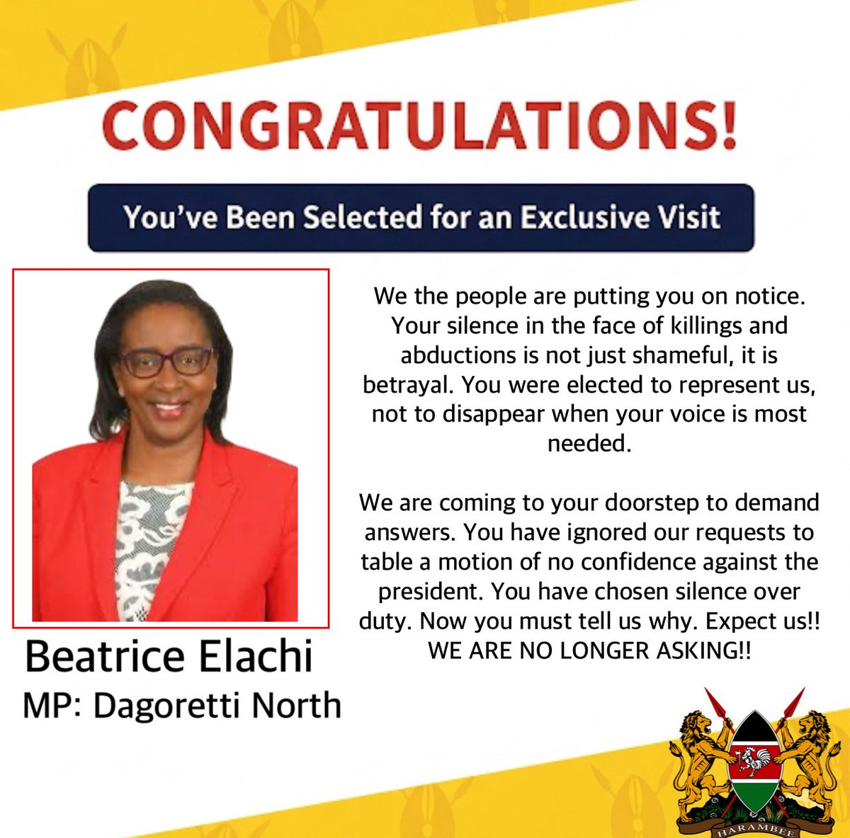 We will be visiting ELACHI soon let her get ready.
#MpsVisitingDay
