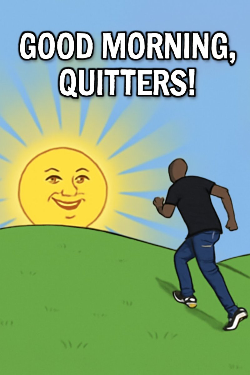 Sam_Keyz23's tweet image. Good Morning, Quitters! ☀️🚀
Rise and shine, legends! Each new day is a fresh step toward greatness. 💪🏾 Quitcoin is growing, and so are we stronger, bolder, and more united than ever! 🔥
Let’s keep pushing toward the moon together. 🌝🔥

Together, we rise! 💥💯