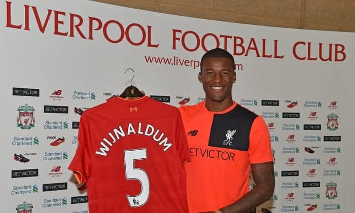 Magpie24_7's tweet image. On this day in #NUFC history back in 2016 Gini Wijnaldum joined Liverpool for £25m from Newcastle United.
Gone are them days! 🤣
#NUFCFans #NUFCNews #Newcastle