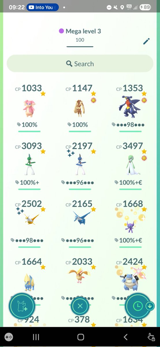 Cobhtrainer's tweet photo. 💥💯 Just reached a mega milestone—100 Mega Level 3 Pokémon in the bag! From fiery dragons to electrifying beasts, every one of them a testament to grit, grind, and serious buddy bonding. Power unlocked, flex achieved. Let’s GO! 💪⚡🔥 #PokémonGO #MegaLevel3 #TrainerGoals https://t.co/aKEFwdjzTJ