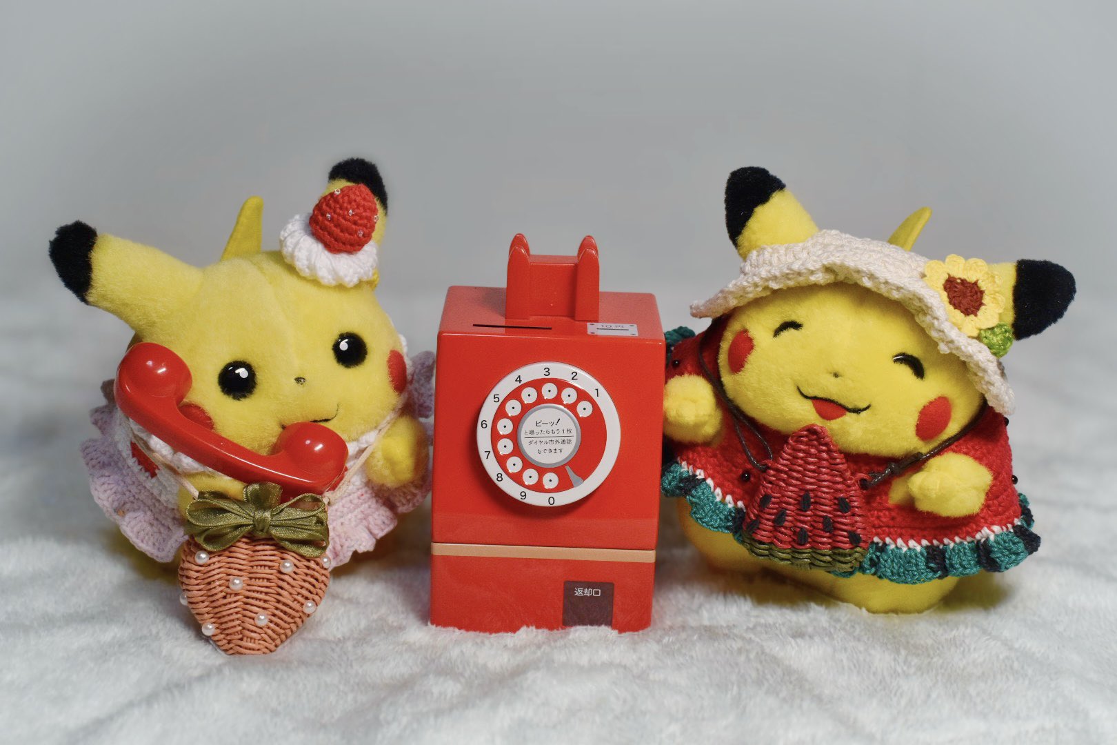 初期ピカチュウ　ハンドメイド（しろくま）③ ぴすけϞໂ◜ ̫◝⚫︎͛𐓷𐓏初期ピカチュウ推し (@pika_ak_025) / X