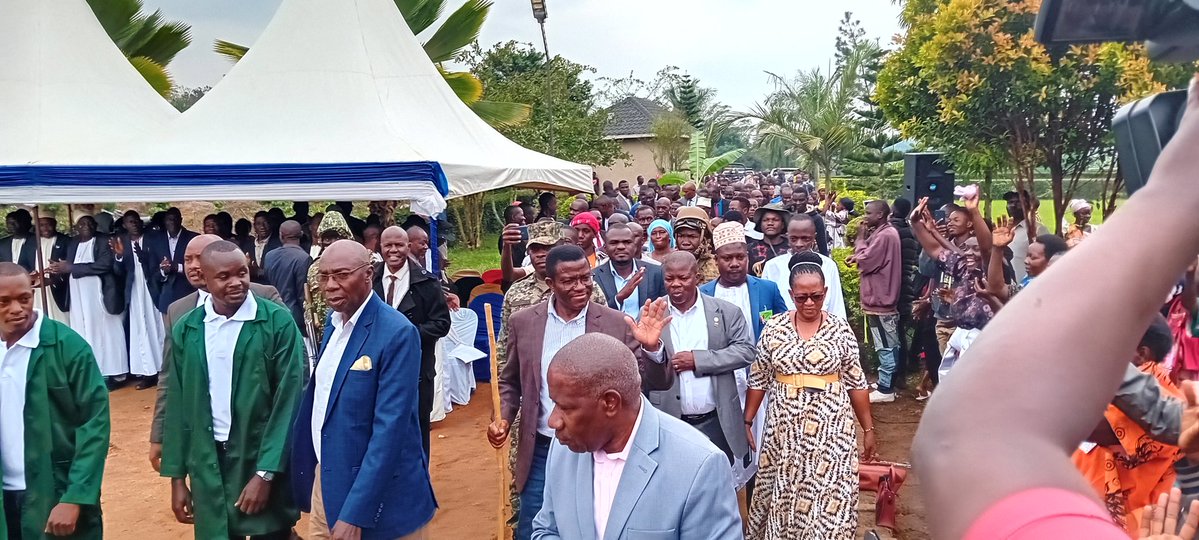 Mayorwalusimbi's tweet image. Today we have welcomed the Katikkiro of @BugandaKingdom_ Owek @cpmayiga in Nakifuma-Naggalama Town Council @Essaza_Kyaggwe. He is set to visit model coffee farmers in Nakifuma County.