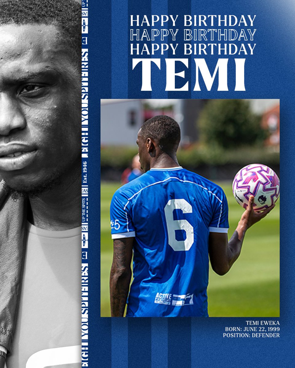 Celebrating on matchday 🥳

Happy birthday to <a href="/temieweka_/">Temi Eweka</a> who turns 26 today! 💙