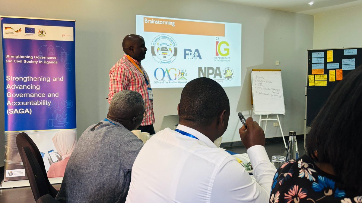 🎨 Branding with Purpose 
Through clear visuals. ✅
Consistent tone. 🗣️
Recognisable identity. 🏛️

As part of #GovCommsUG, participants explored what makes branding effective - reflecting on tone, trust and identity, and how it helps connect with citizens.