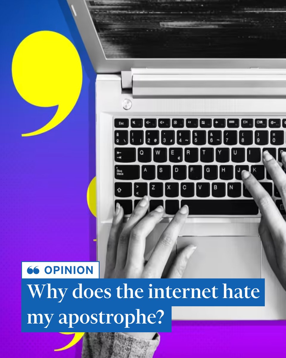 FT's tweet image. Welcome to life online if you have a 'special character' in your name. It’s an interesting sort of problem: infuriating to some; invisible to most. on.ft.com/3IUTo50