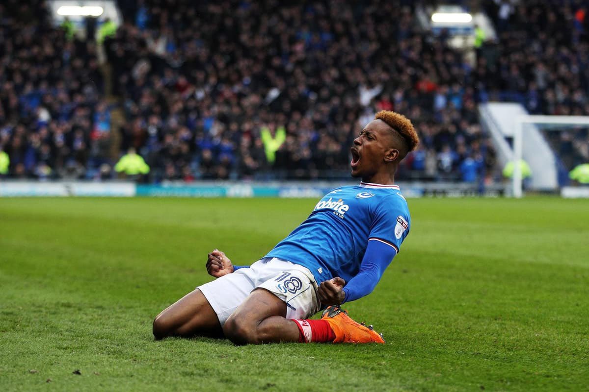 PompeyPatter's tweet image. 18 days until @Pompey kick off the season, so it’s time for another #CountdownToKickOff and today it’s the player that scored the goal to take us up to League 1, it’s number 18.. Jamal Lowe! What’s your favourite memory of Jamz? #Pompey