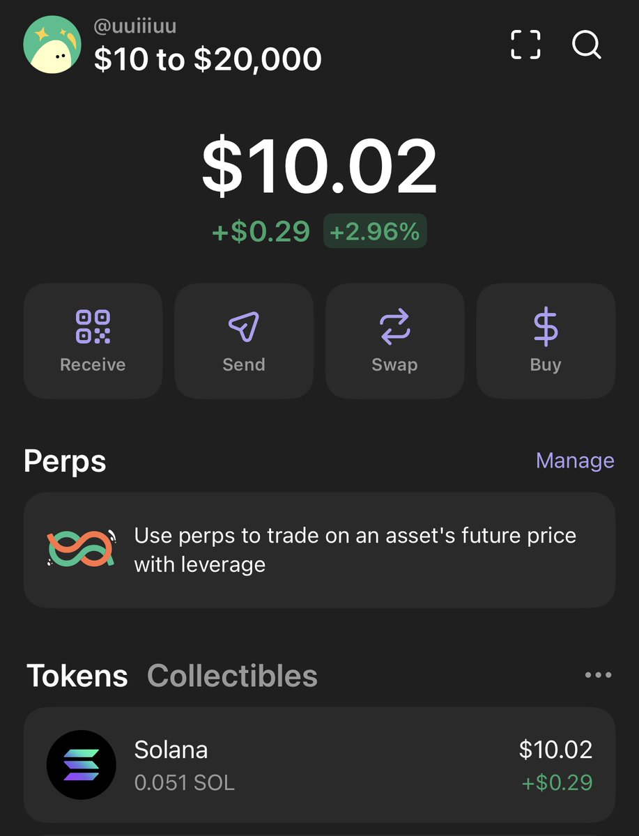 0xPhilanthrop's tweet image. I&apos;m back as promised :)

New $SOL Challenge $10 to $20,000 on memecoins 🚀

Starts NOW — goal is to complete it in ~7 days.
Public wallet — you can copy-trade every move.
Previous challenges completed with a 91.7% win rate.
If you don’t have $10 — I’ll give it to you for free.…