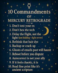 RudiTarotReader's tweet image. Mercury is in retrograde July 17, until August 11, 2025. During this time, the focus will shift to self-expression and creativity, but it may also lead to miscommunications & challenges in expressing oneself. Be mindful of how you communicate
#RudiTarotReader #mercuryretrograde