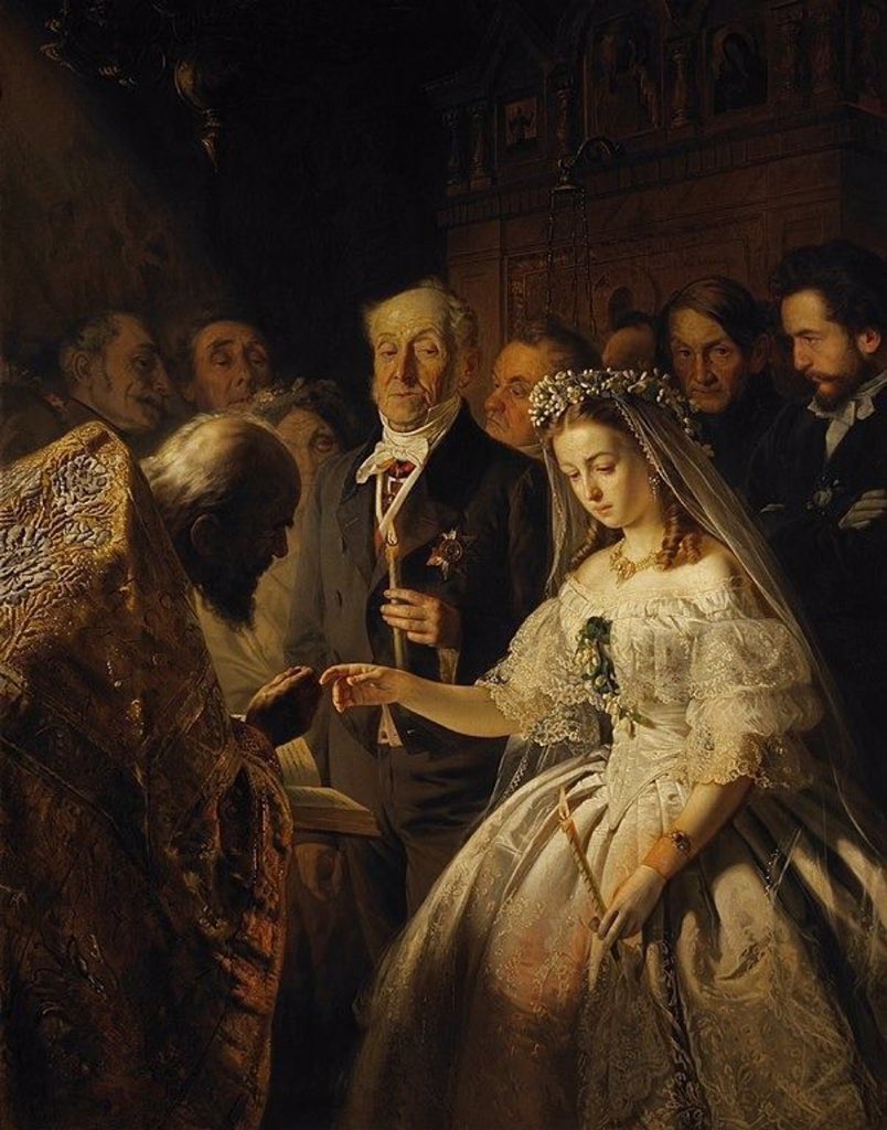 olgatuleninova's tweet image. The Unequal Marriage
by Vassili Vladimirovich Pukiryov