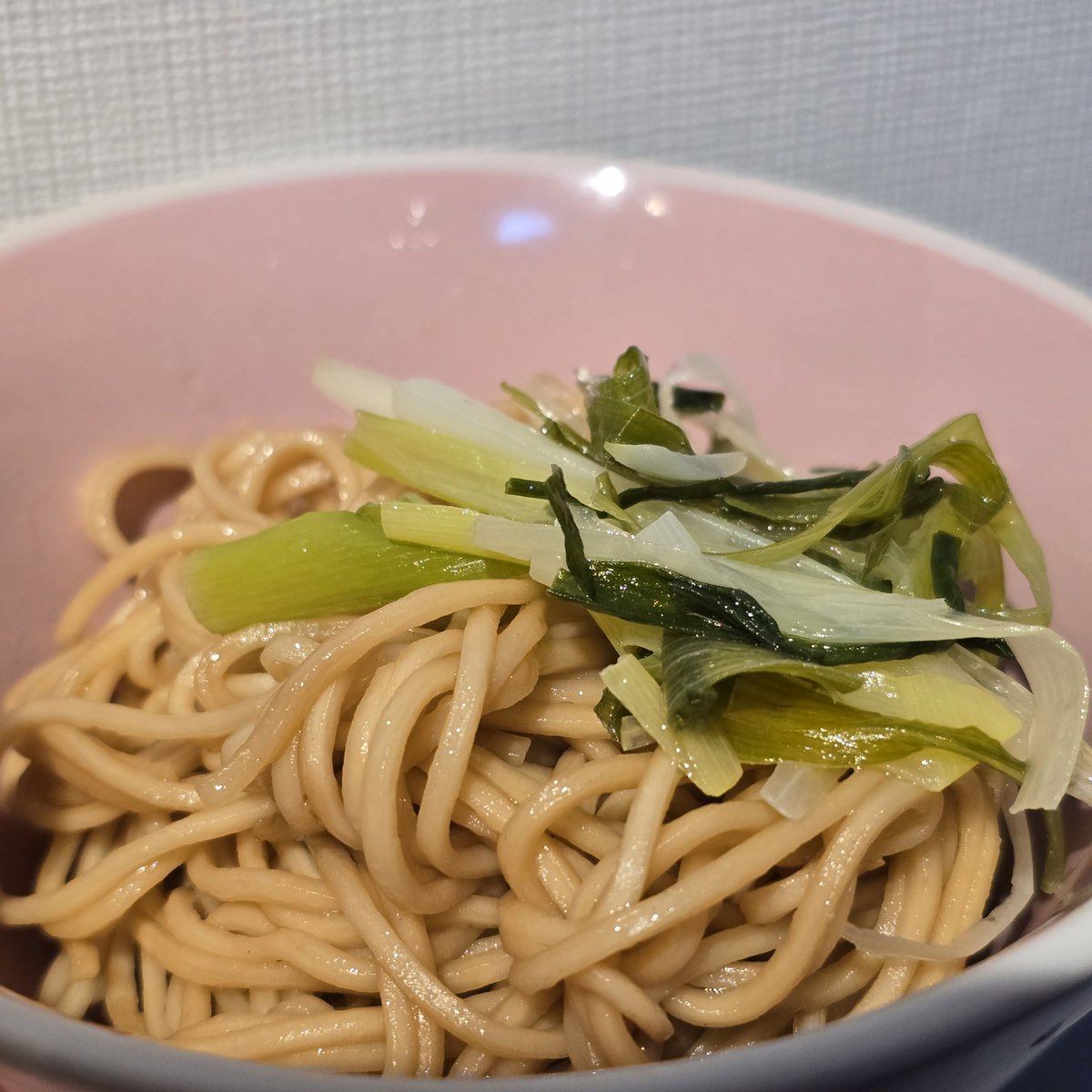 Tried the Chenle scallion oil noodle recipe today 😃👍 it's so good hahahahah