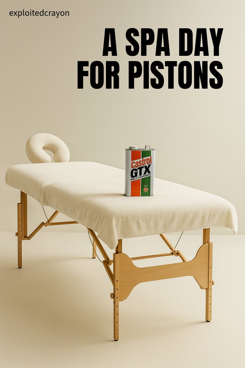 ExploitedCrayon's tweet image. One Minute Brief of the Day:
Create posters to advertise #EngineOil 🚙 🚛 @OneMinuteBriefs @Castrol