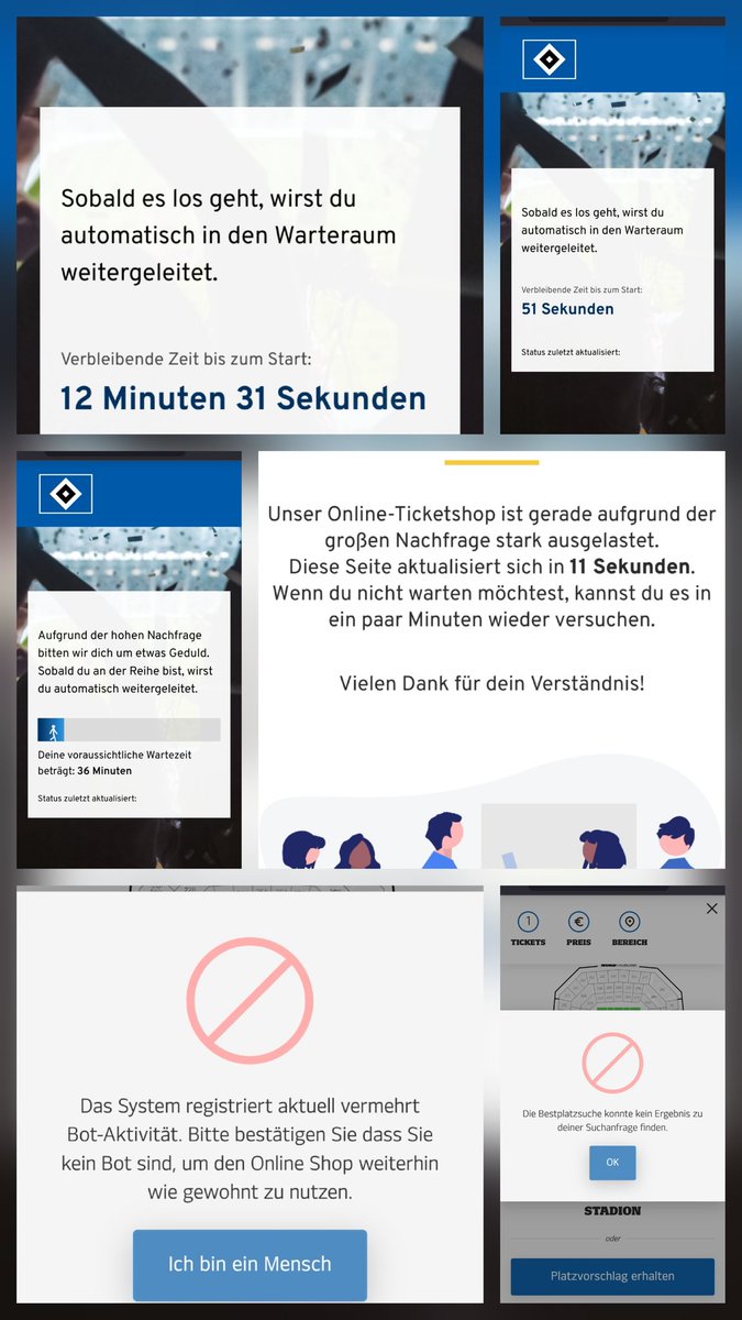 Jup. Lotterie, dies, das. Klar, Angebot und Nachfrage, aber der Frust ist groß. #HSV