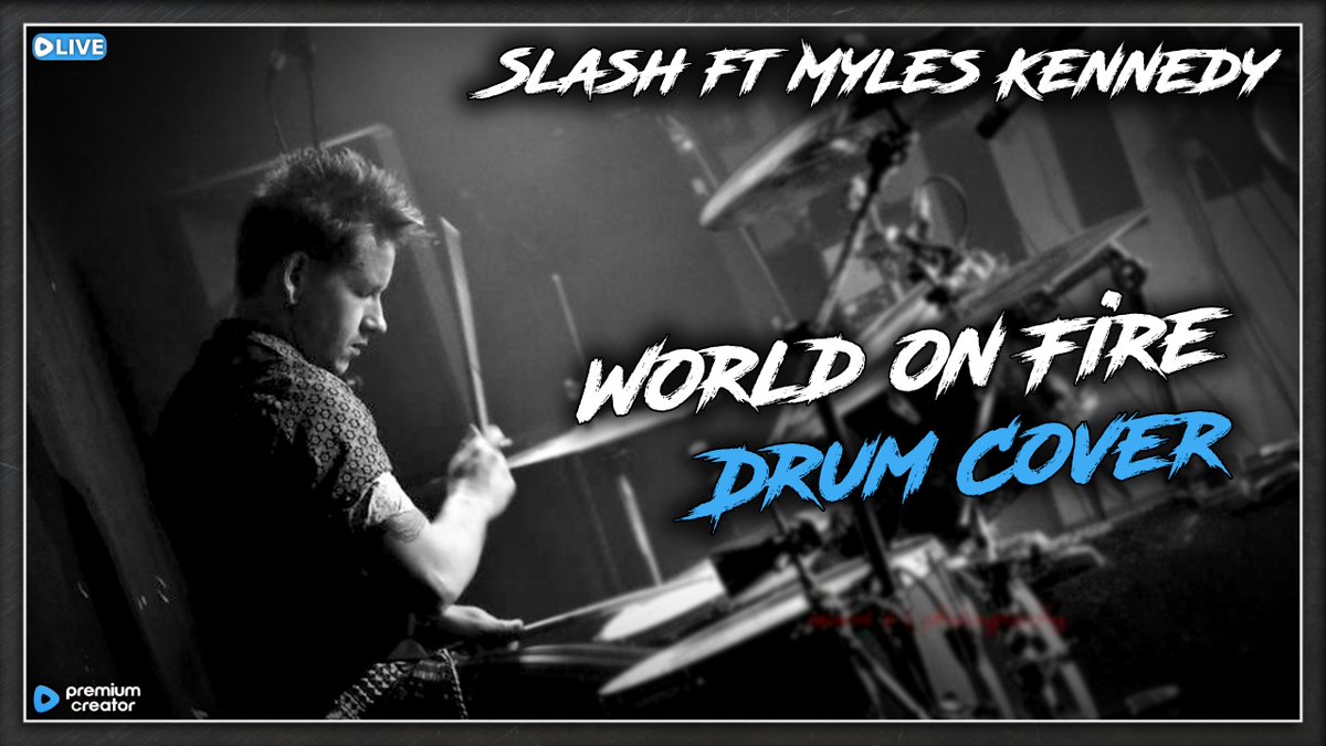 TheAnvilight's tweet image. Slash ft Myles Kennedy - World on Fire (Drum Cover)
Starting to move my OLD drum covers over from youtube to @rumblevideo
Joining the @MusicOnRumble creators!
rumble.com/v6wij1o-slash-…