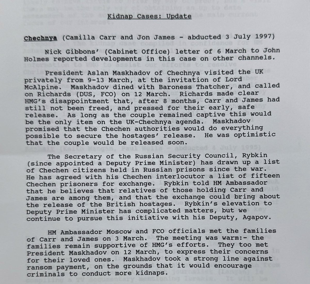 DrRadchenko's tweet image. A lot of newly released material in the UK archives recounts this horrible story. The couple were eventually released. But this is a story that deserves to be told.