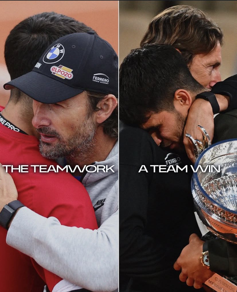 swervebott's tweet image. roland-garros posting this on a random tuesday afternoon, they're so moved by carlos, truly the real ones 🥹