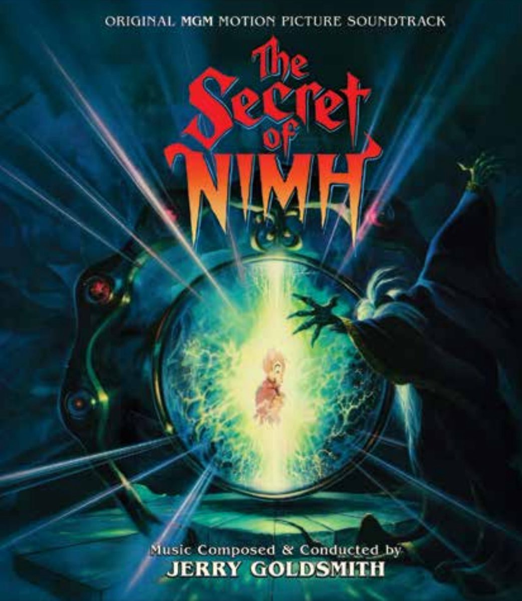 TimJBurden's tweet image. One of Jerry Goldsmith’s greatest scores is released by @IntradaCDs today in a new and improved edition by Chris Malone: “The Secret of Nimh” (1982). Here are the legendary London musicians who made the music 🎶 fly high! 👏