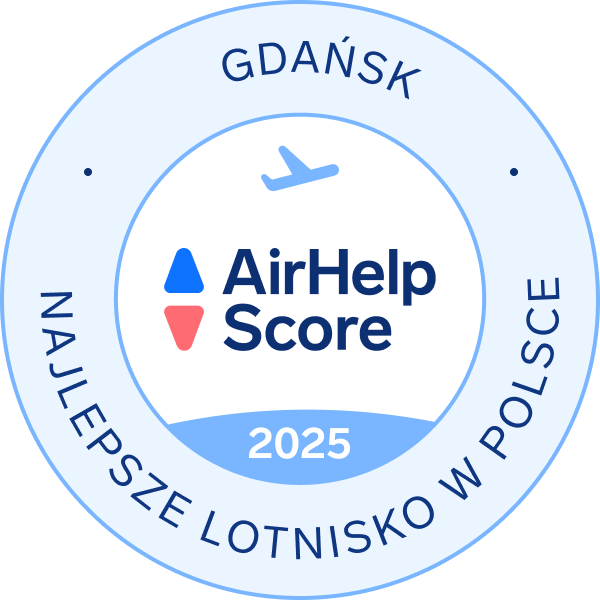 AirportGdansk's tweet image. Jesteśmy najlepiej ocenianym lotniskiem w Polsce wg rankingu AirHelp Score publikowanego przez @theairhelper! 🎉 Pasażerowie wystawili nam wysokie noty we wszystkich kategoriach – od punktualności, przez poziom zadowolenia, aż po jakość świadczonych usług 🌟 Bardzo dziękujemy! 💙