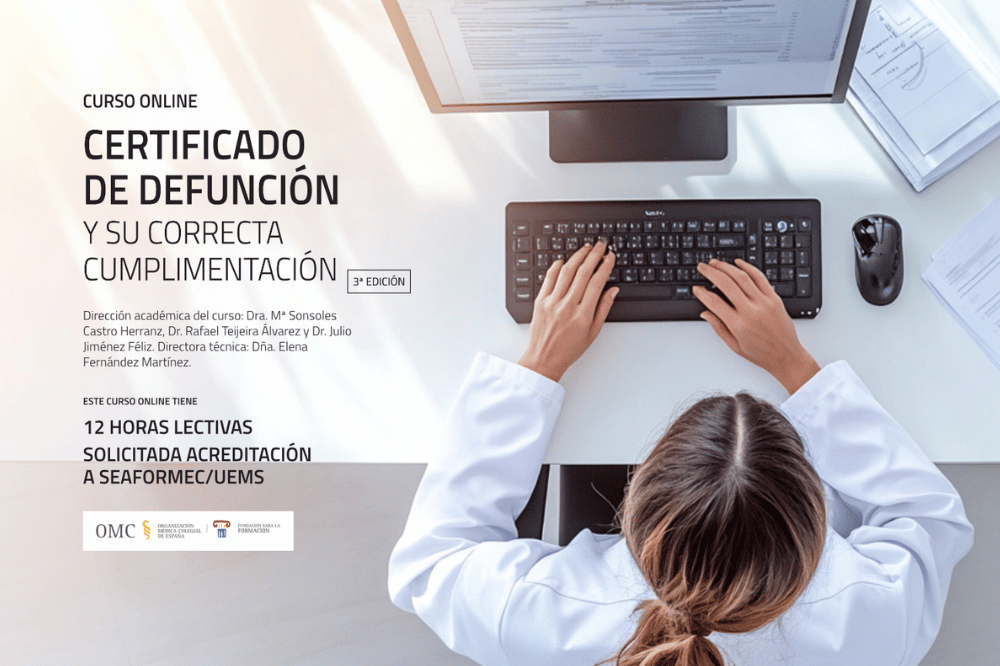 📄 ¡Abierta la 3ª edición del curso “Certificado de defunción y su correcta cumplimentación”! 🩺
👩‍⚕️ Dirigido a profesionales de la Medicina, este curso busca mejorar tus competencias en su correcta emisión y uso.

🔗 Accede ya al curso #formaciónmédica.
combu.es/noticias/combu…