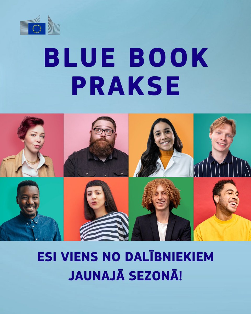🎓 Vēlies iegūt profesionālu pieredzi starptautiskā vidē un jaunus draugus no visas Eiropas?

Piesakies apmaksātai 5 mēnešu praksei Eiropas Komisijā!

📅 Pieteikšanās līdz 29. augustam 👉 europa.eu/!YNDggC

#BlueBook #ECTraineeship