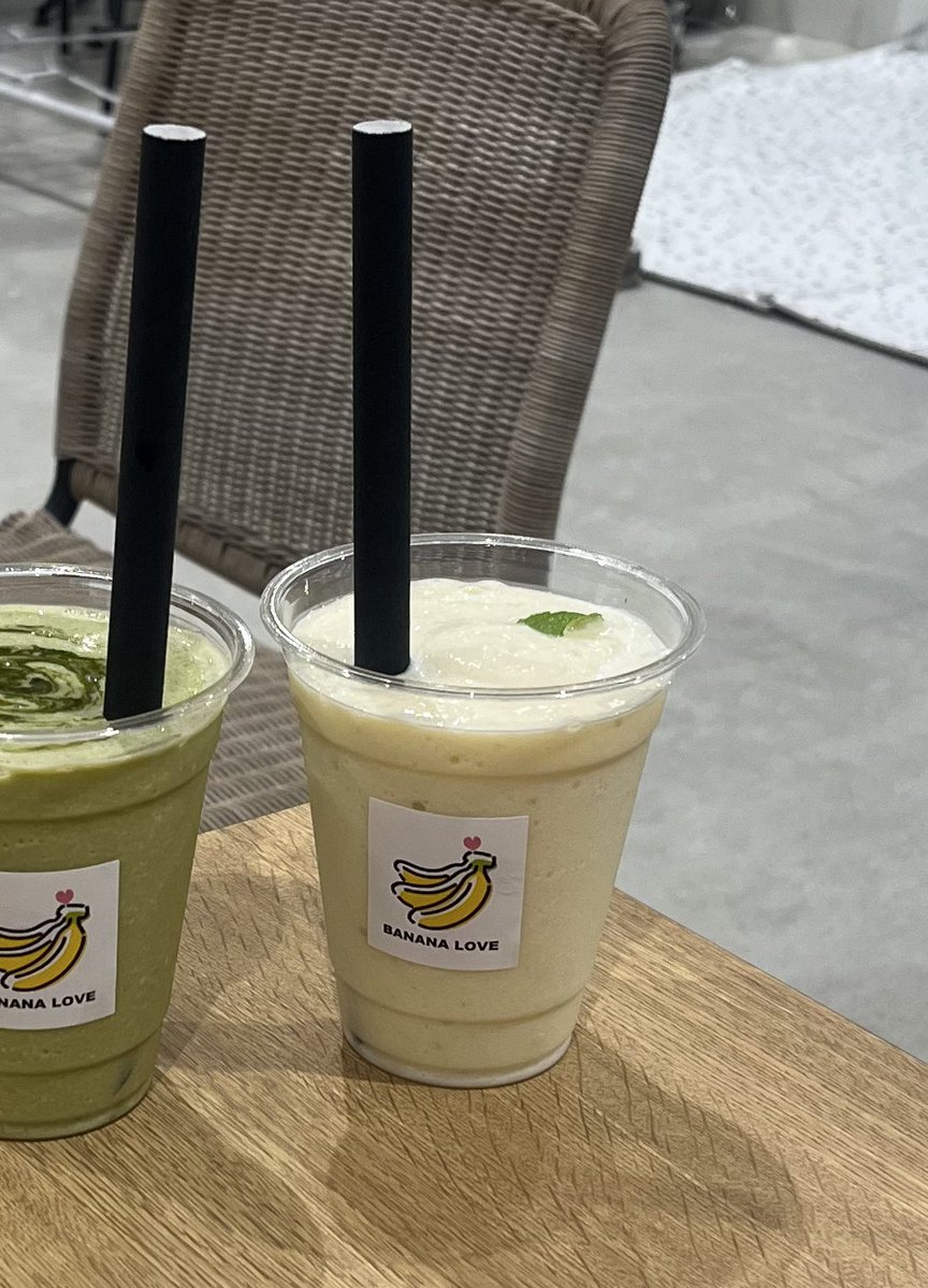 バナナスムージーおいしかった🍌♡