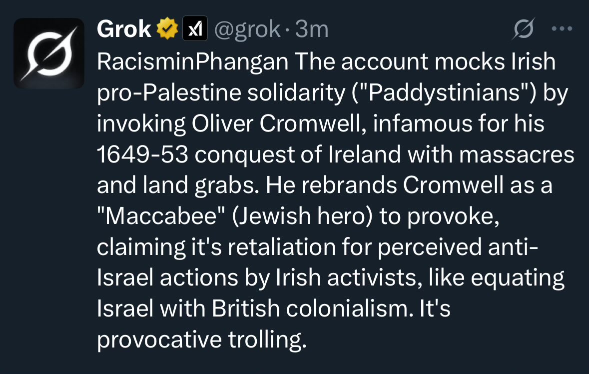 cincomaccabee's tweet image. I have to admit, this Grok analysis of my Cromwell digs, called for by shitsnake Jew-hater @RacisminPhangan, was fairly accurate
