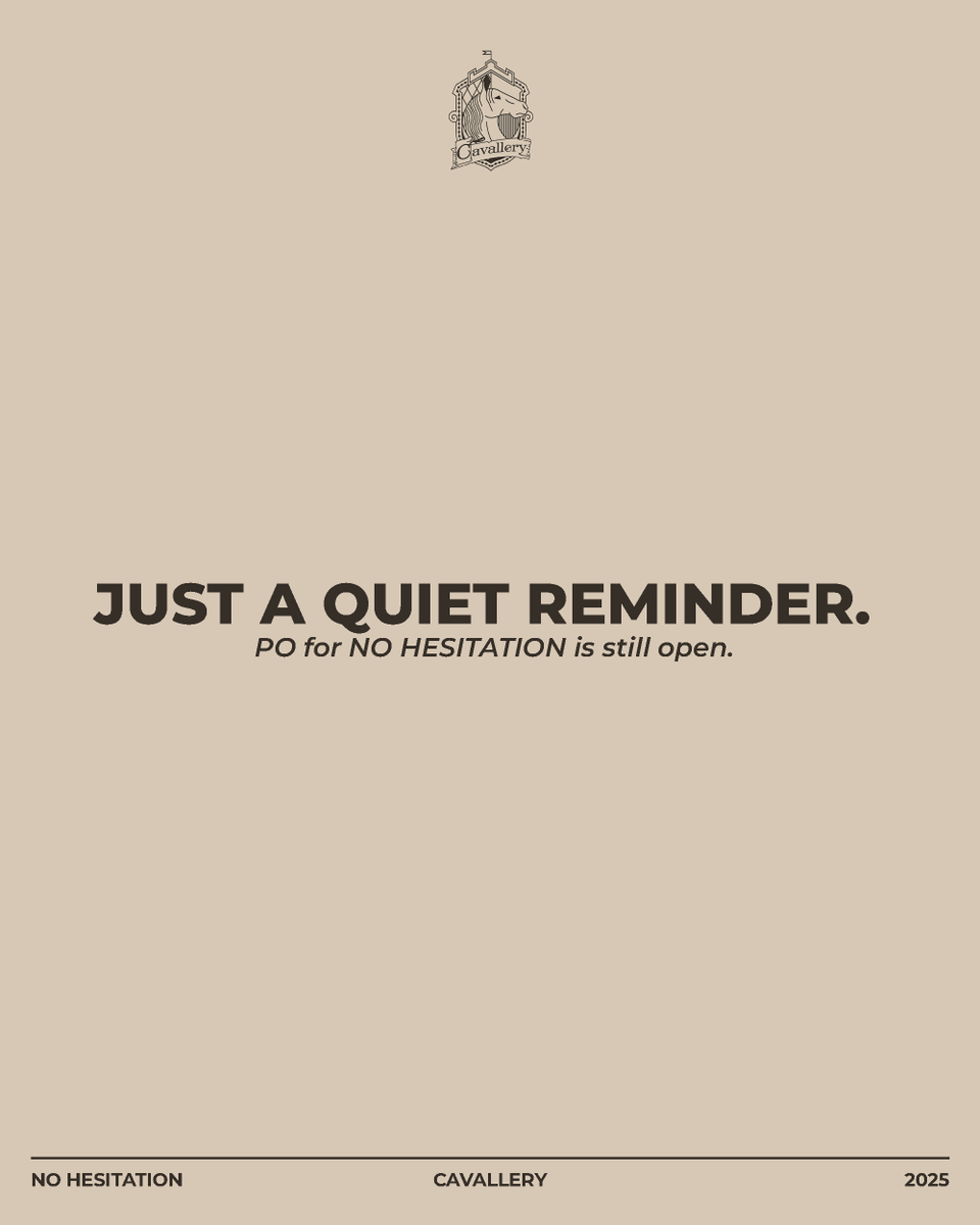 CavalleryID's tweet image. just a quiet reminder.
no hesitation is still available.
a moment you can still claim.

[ #NOHESITATION #JKT48Erine #JKT48 #CavalleryID ]