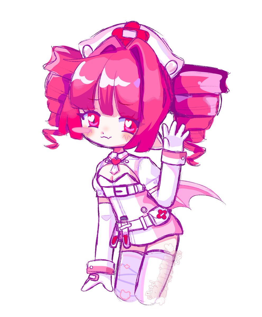 Pastelbunnybab's tweet image. Did a warmup drawing of Bloodheir Buro!
Now time to work ദ്ദി •⩊• )