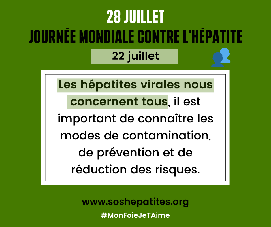 👥 Les personnes vivant avec une #hépatite virale doivent le savoir, c’est la première étape pour prévenir la #cirrhose, voire le #cancer du #foie. Elles doivent être accompagnées, doivent avoir les moyens d’être acteurs de leur santé et de la santé de leurs proches.