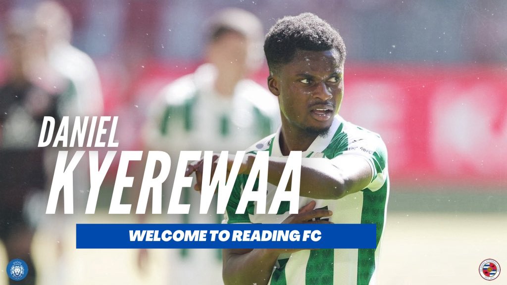 RFCLatest's tweet image. 🇩🇪 Daniel Kyerewaa Highlights | Welcome To #ReadingFC!
Here’s a look at our new man.
Link to full video below!👇
- youtu.be/snYU9GWYtvg