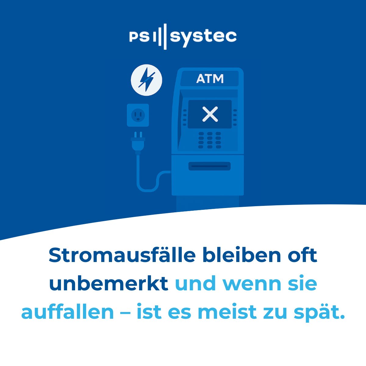 PSsystec's tweet image. ⚡️ #Stromausfälle bemerkt man oft zu spät. Und wenn sie auffallen, kostet das meistens: Zeit, Geld und Nerven. Gerade bei verteilten Filialen, Automaten oder IT-Systemen zählt jede Sekunde. Genau hier setzt die #SMARTsocket aus dem #PSsystec SMARTbox-Portfolio an: