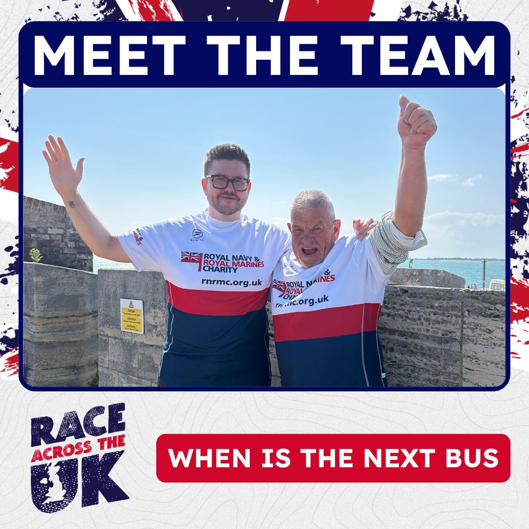 RNRMC's tweet image. 👣 Mick (70) & Jack (36) – a father-son duo with 3 generations of Royal Marines history – are taking on #RaceAcrossTheUK for RNRMC 💙
“It’s our way of giving back.”
📖 Read their powerful story: rnrmc.org.uk/news/decades-d…