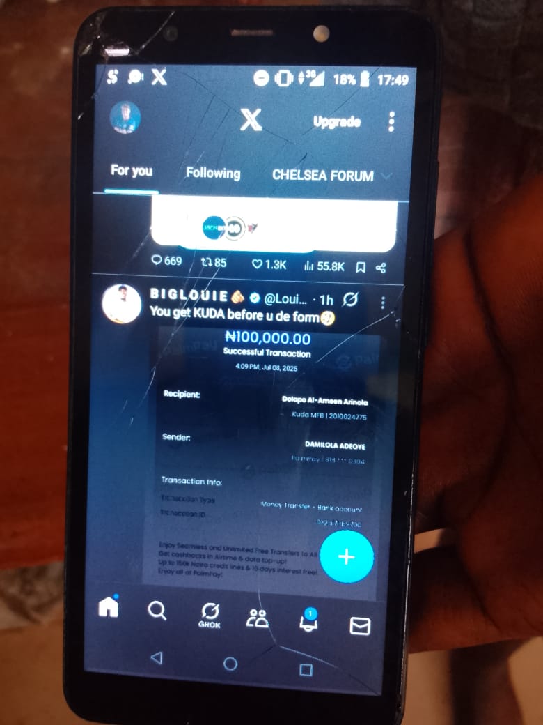 Hakyl_1's tweet image. DAY 13: @LouieDi13   OBA Please sir, this my phone (Tecno pop 3) I've been using it for 5 yrs, pls sir it's so bad that I need to change it sir, and I don't have a means sir, I'm begging you🙏 can you help me get a new phone? Please sir🙏🙏🙏

 #HelpMeOut
Help me rt🙏